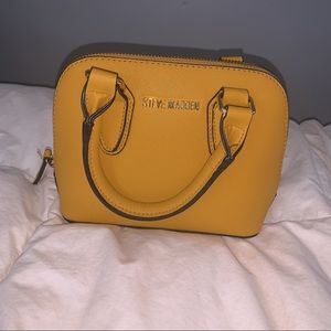 Steve Madden yellow mini bag